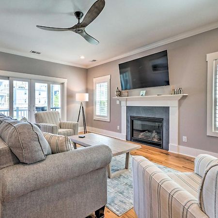 Bright Coastal Abode With Porch And Beach Access! Carolina Beach Exterior foto