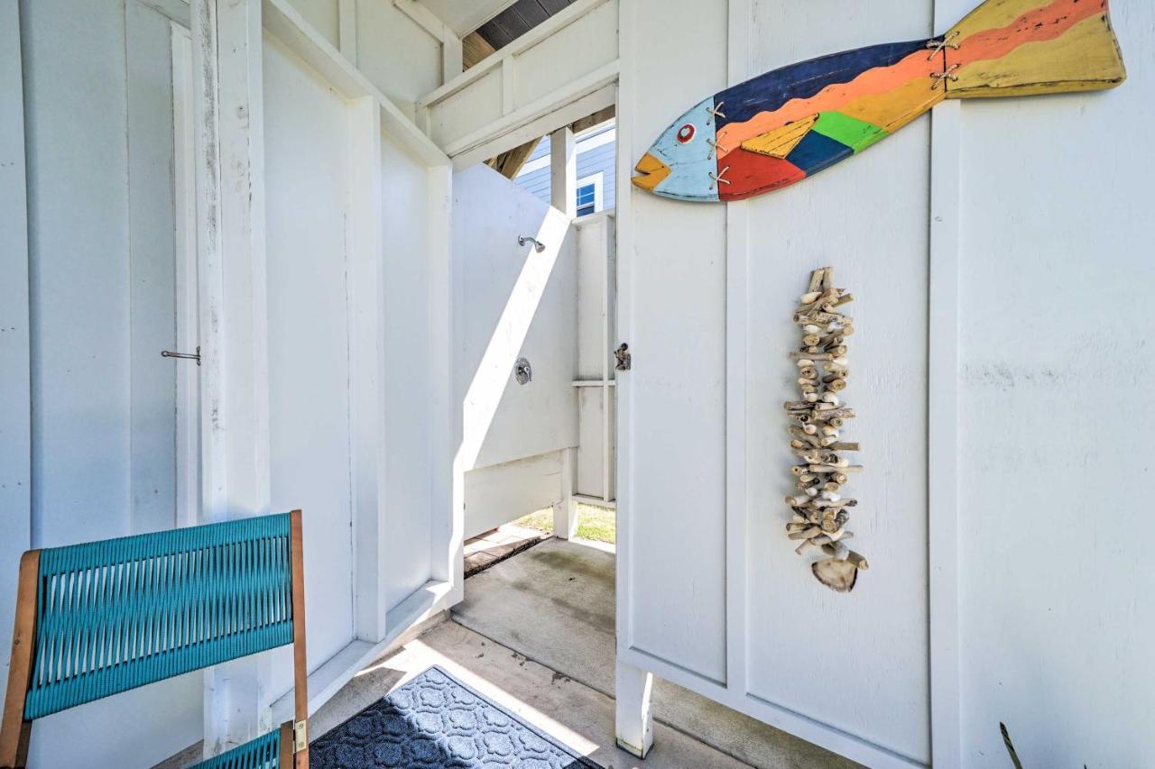 Bright Coastal Abode With Porch And Beach Access! Carolina Beach Exterior foto